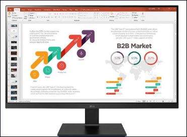 LG 27" (16:9) FHD IPS LED, HDMI, DP, USB-C(45W), USB(2), SPKR, H/ADJ, VESA, SLIM BEZEL, 3Y