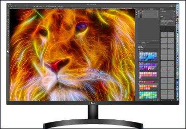 LG 32" (16:9) UHD 4K VA LED, HDMI(2), DP, HDR10, SPKR, VESA, 3YR WTY