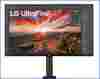 LG 32" (16:9) UHD 4K IPS LED, HDMI(2), DP, USB-C(60W), USB, HDR10, SPKR, VESA, 3YR WTY