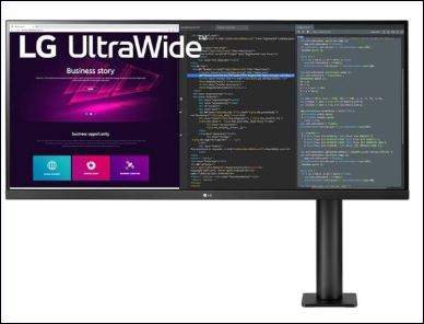LG 34" (21:9) WQHD IPS LED, HDMI(2), DP, USB, HDR10, SPKR, 3YR WTY