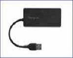 TARGUS ACH124US, 4-PORT USB3.0 BUS POWERED HUB (ACH124US)