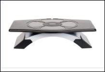 TARGUS AWE10AU, ROTATING MONITOR STANDROTATES 90" FOR EASY VIEWING HEIGHT ADJUSTABLE (AWE10AU)