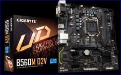 GIGABYTE B560 HD3 MB, 1200, 4xDDR4, 4xSATA, 1x M.2, USB3.2 Gen1, ATX, 3YR (GA-B560-HD3)