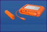 LACIE RUGGED BOSS SSD 1TB 2.5" DROP RESISTANT, USB 3.1 TYPE-C, 3YR